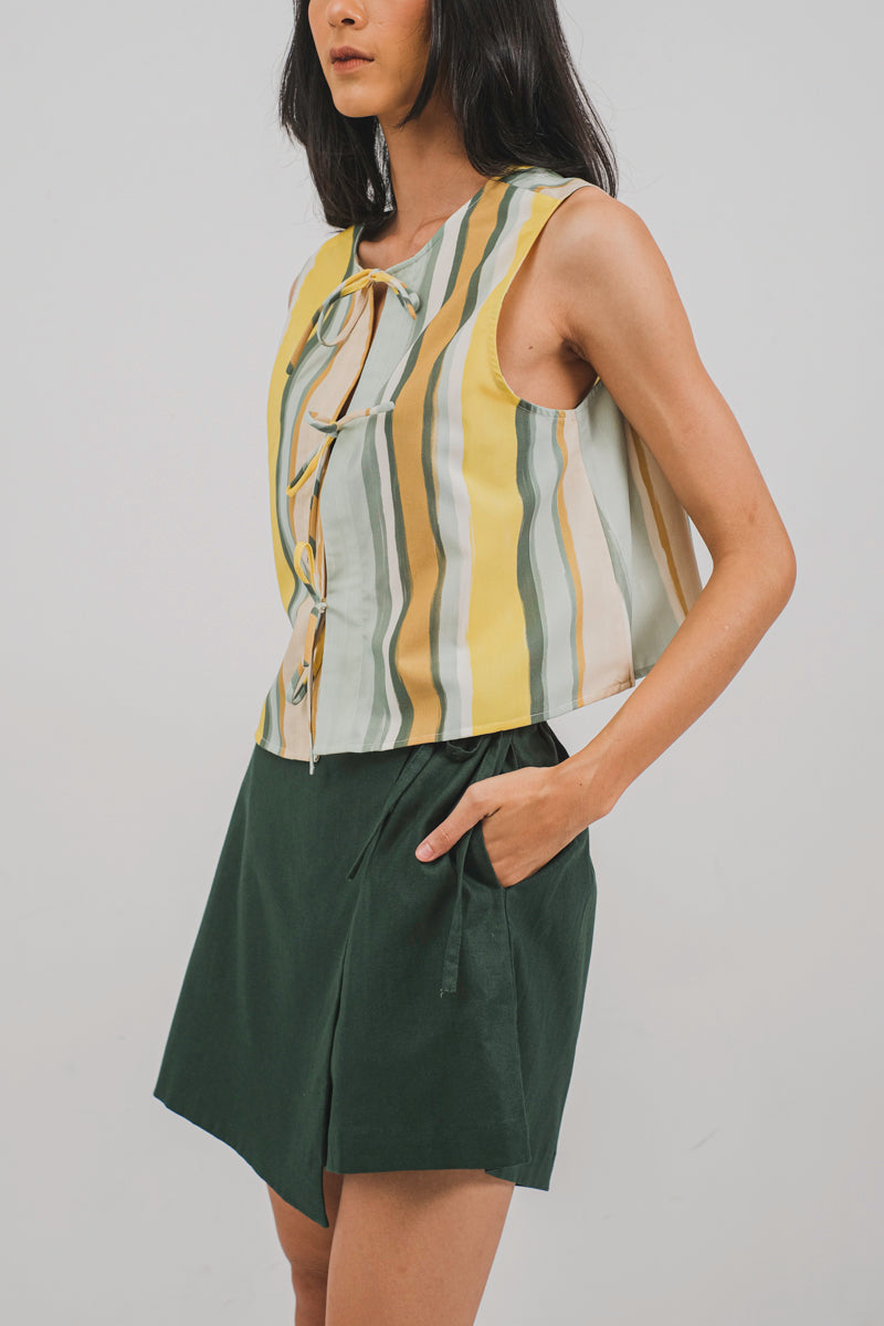 Kojeé Skort in Forest Green