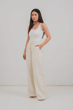 Bronte Pants in Eggwhite