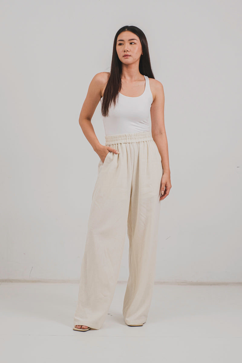 Bronte Pants in Eggwhite
