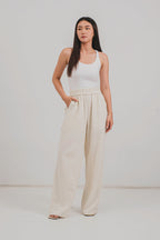 Bronte Pants in Eggwhite