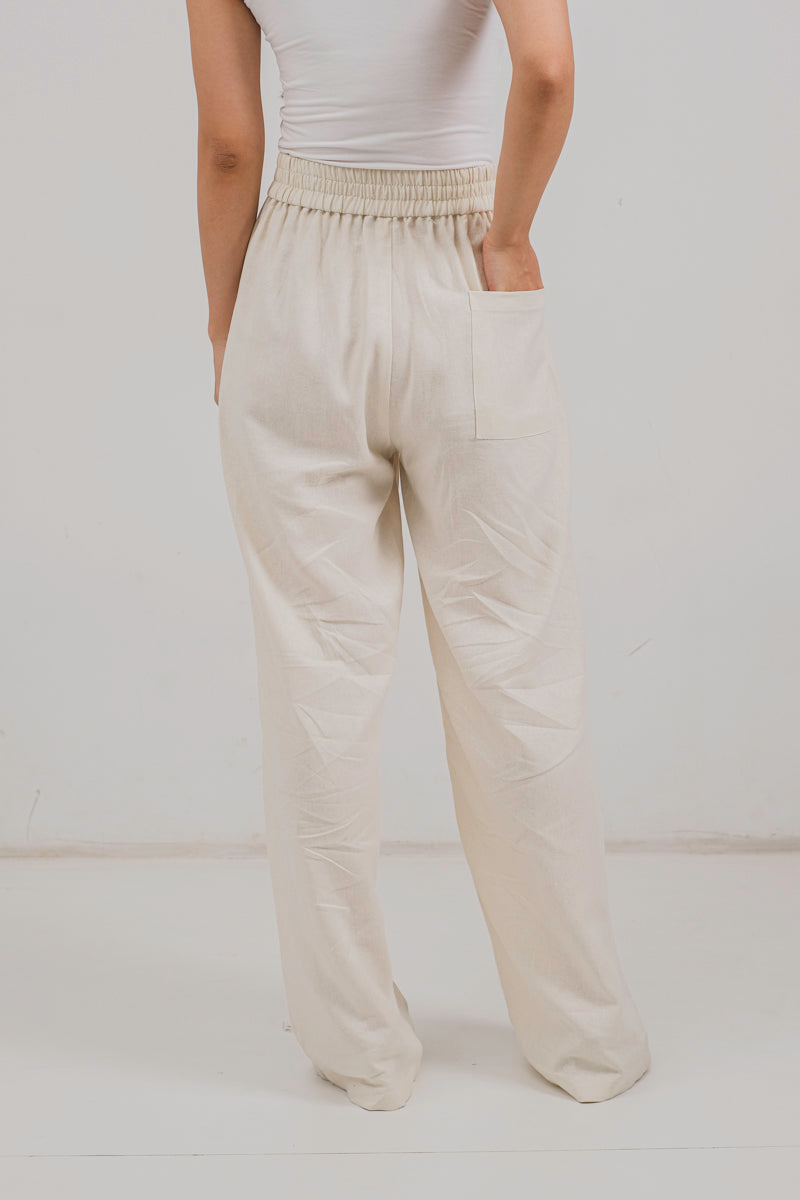 Bronte Pants in Eggwhite