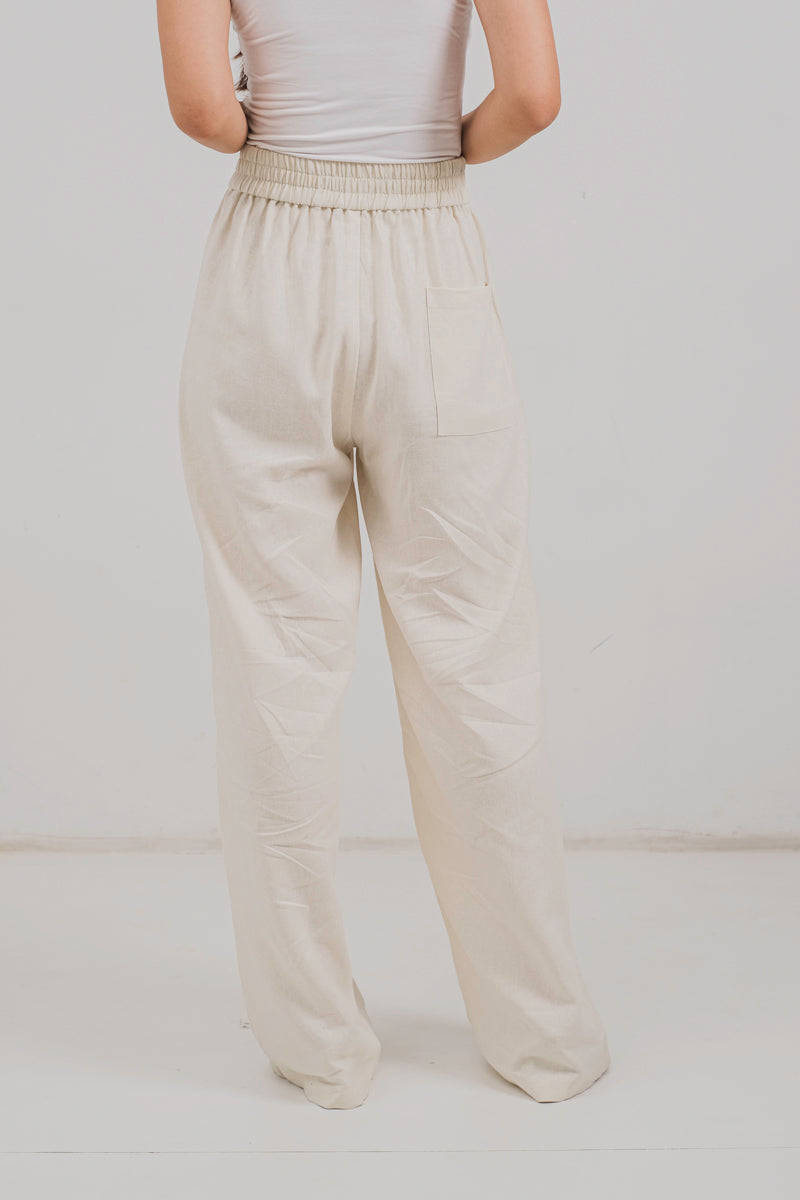 Bronte Pants in Eggwhite