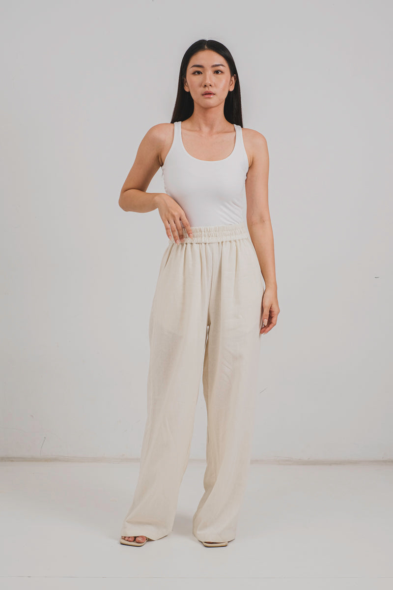 Bronte Pants in Eggwhite