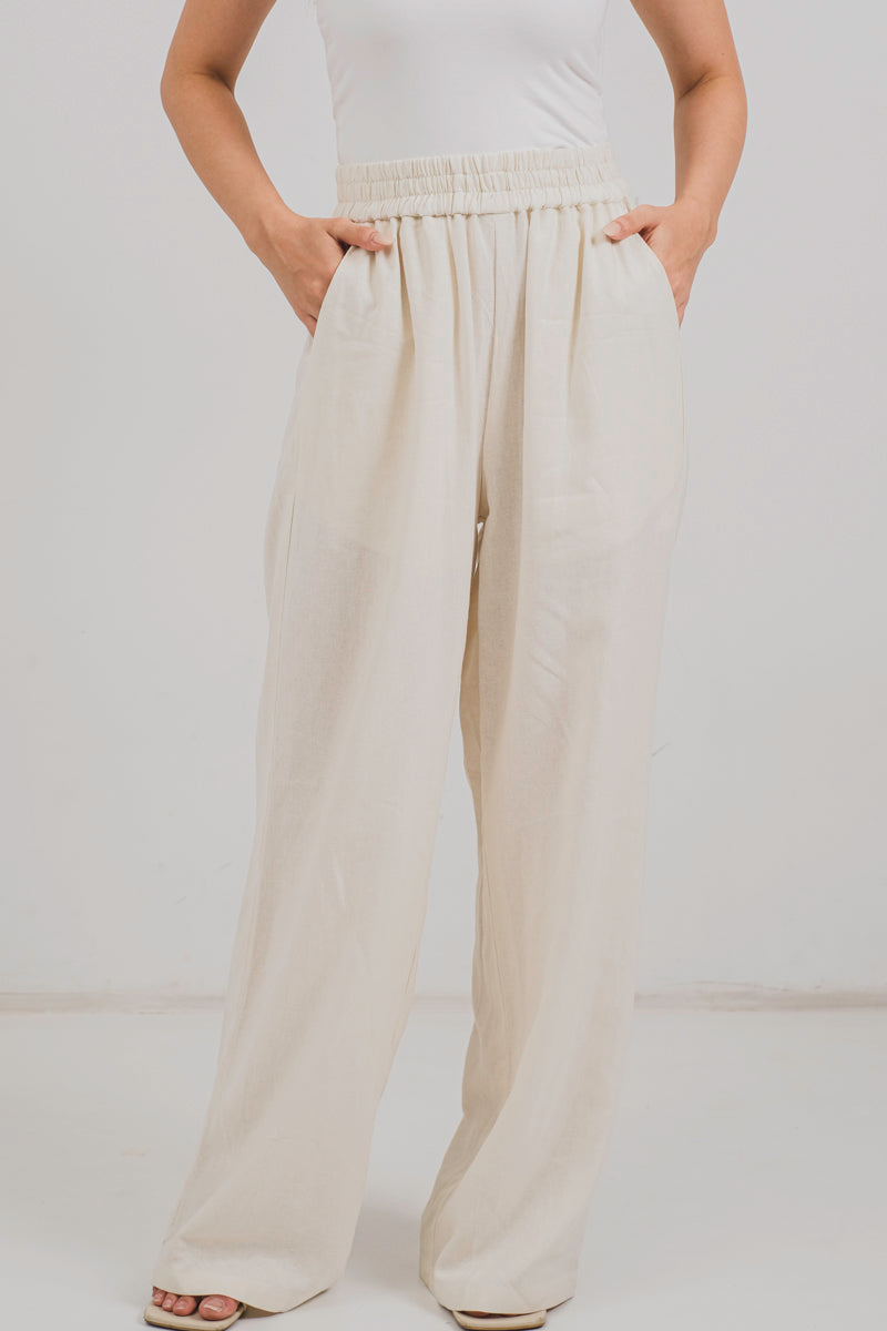 Bronte Pants in Eggwhite
