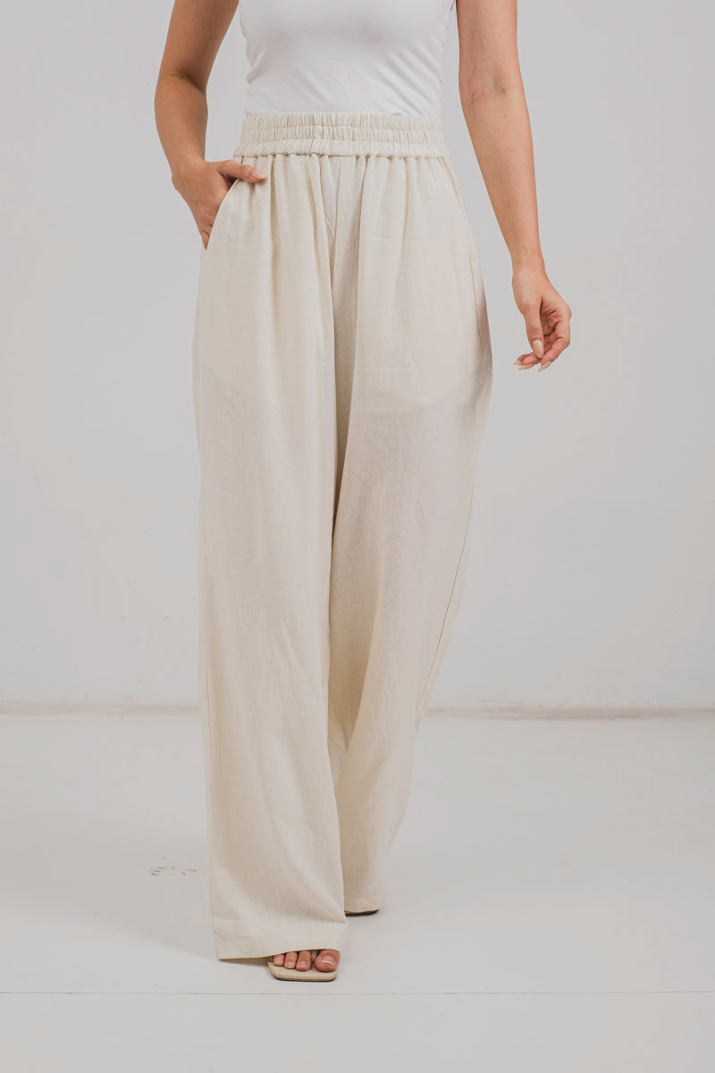 Bronte Pants in Eggwhite