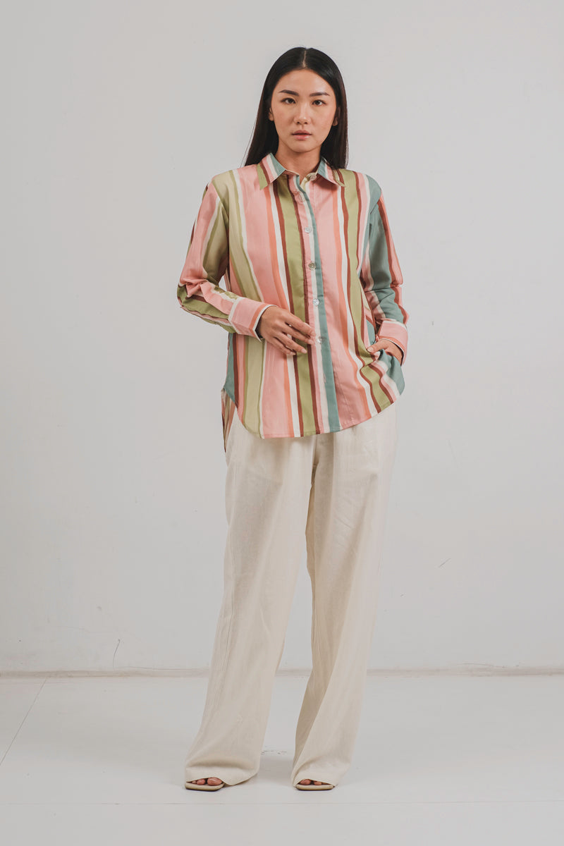 Manhattan Shirt in Rose