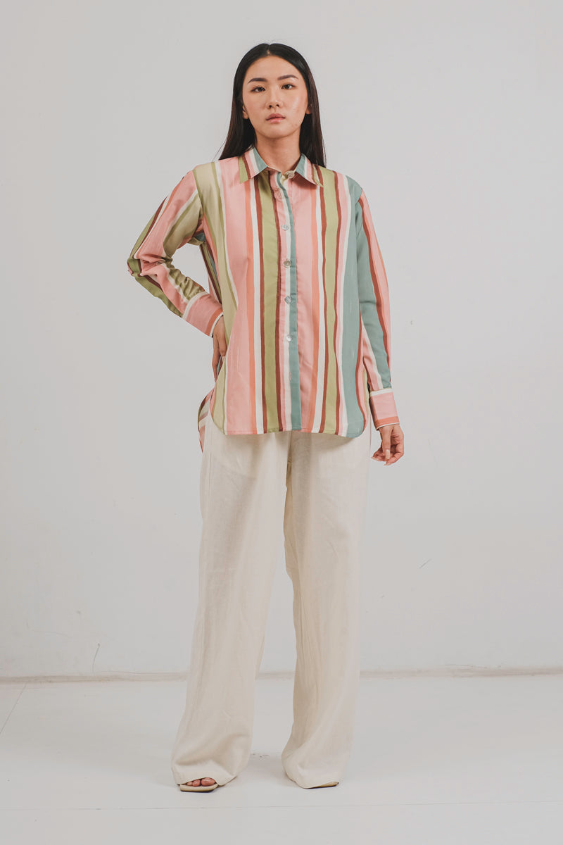 Manhattan Shirt in Rose