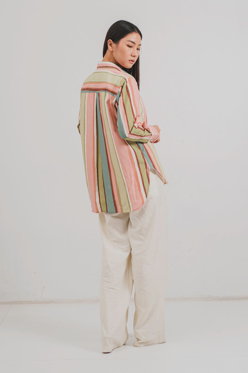 Manhattan Shirt in Rose