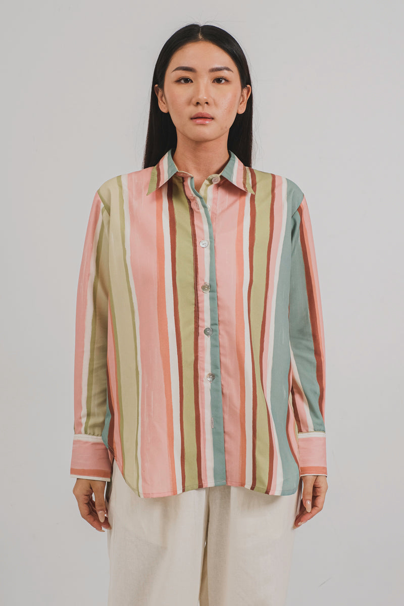 Manhattan Shirt in Rose