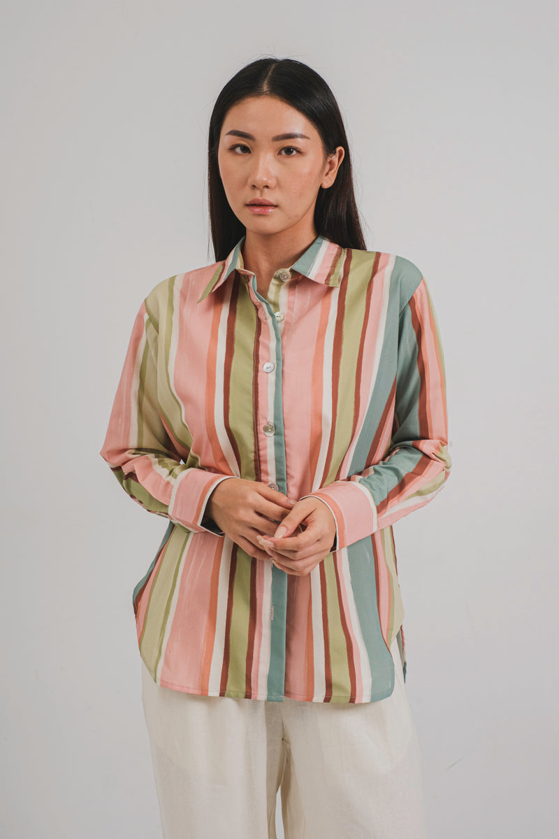 Manhattan Shirt in Rose