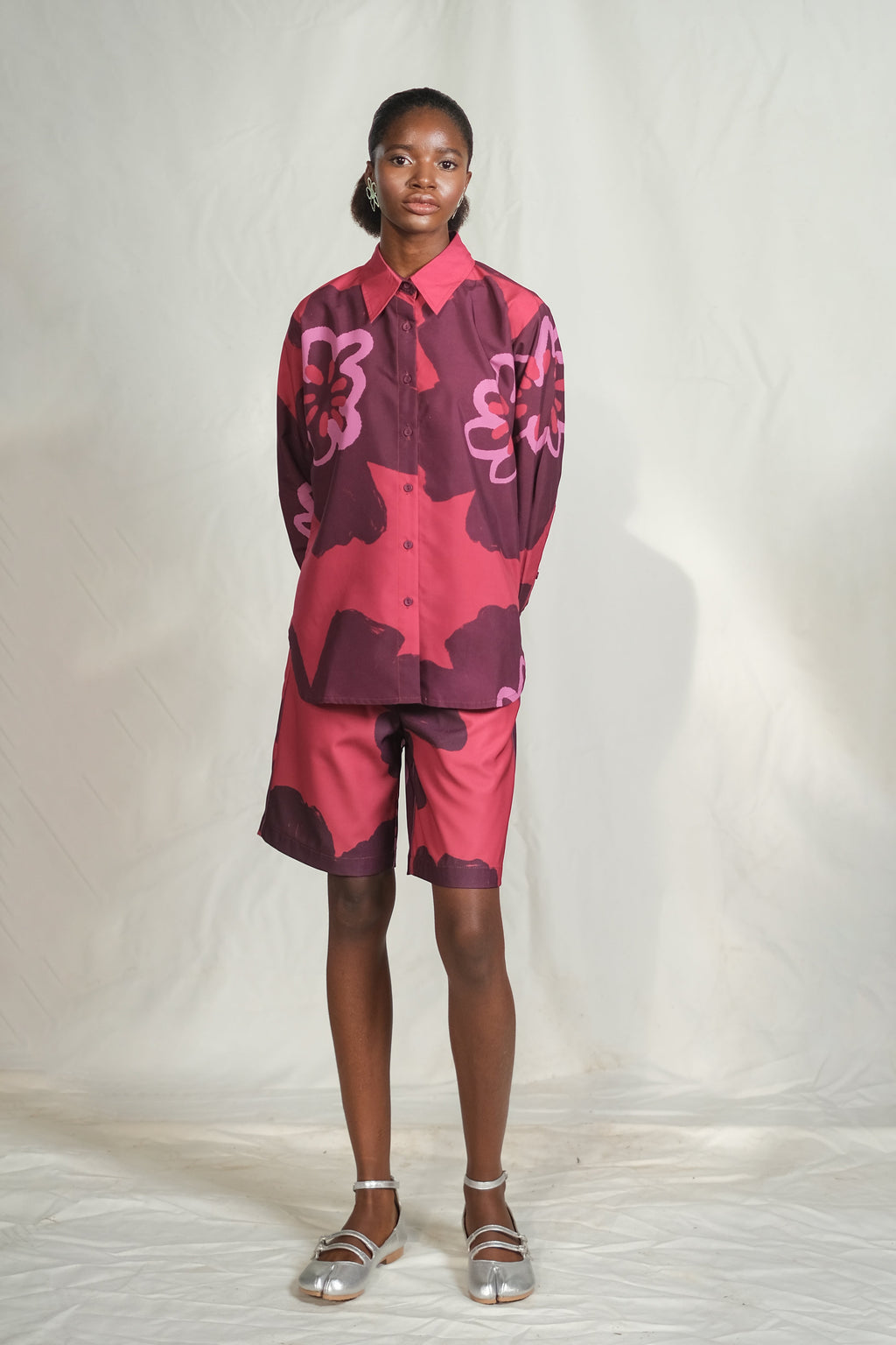 Manhattan Loose Shirt in Pinot