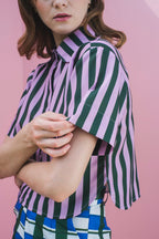 Kairi Shirt in Pink Dukes