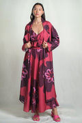 Muscat Duster Coat in Pinot