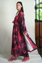 Muscat Duster Coat in Pinot