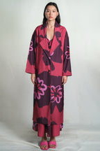Muscat Duster Coat in Pinot