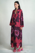 Muscat Duster Coat in Pinot