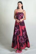 Antalya Maxi Dress in Pinot
