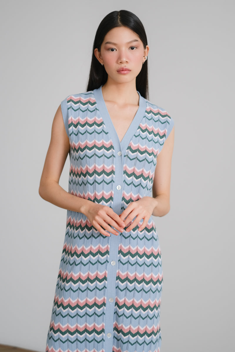 Leia Dress in Placid Blue