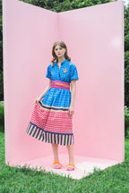 Bella Dress in Joy Blue