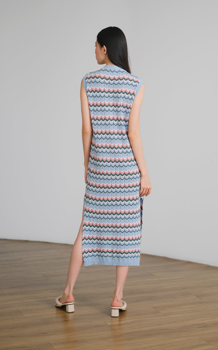 Leia Dress in Placid Blue