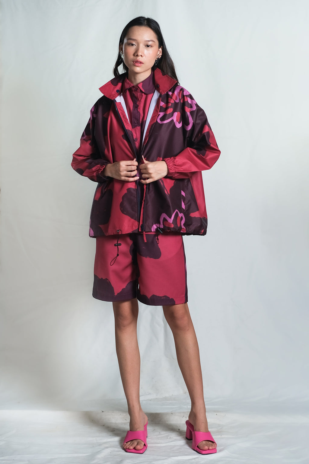 Niu Jacket in Pinot