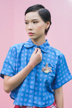 Kairi Shirt in Joy Blue