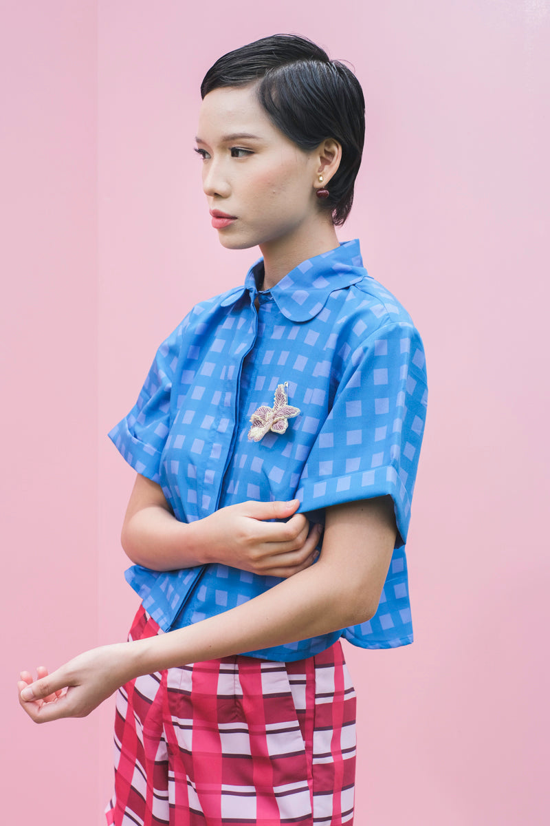 Kairi Shirt in Joy Blue
