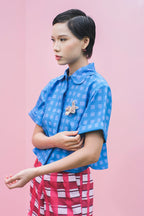 Kairi Shirt in Joy Blue