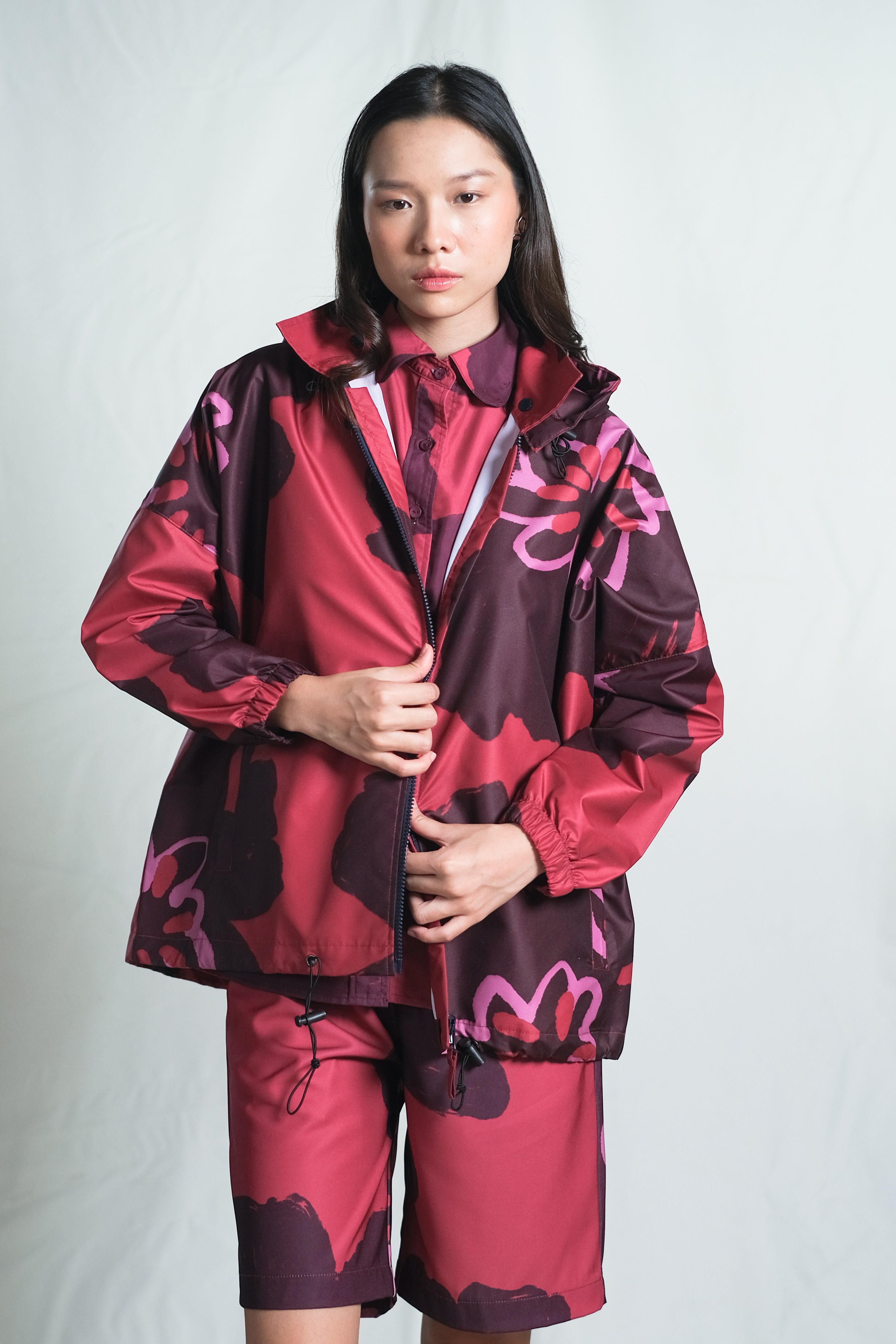 Niu Jacket in Pinot