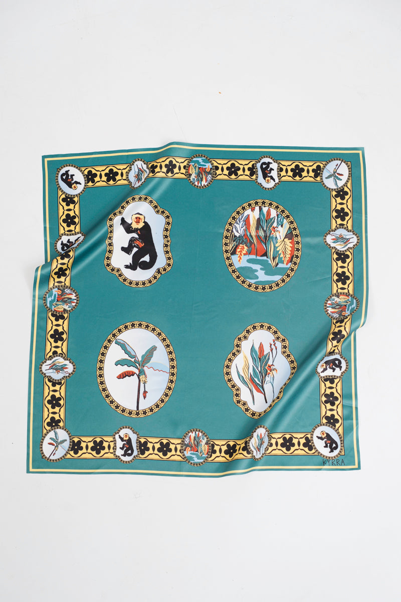 Oasea Scarf in Swamp Green