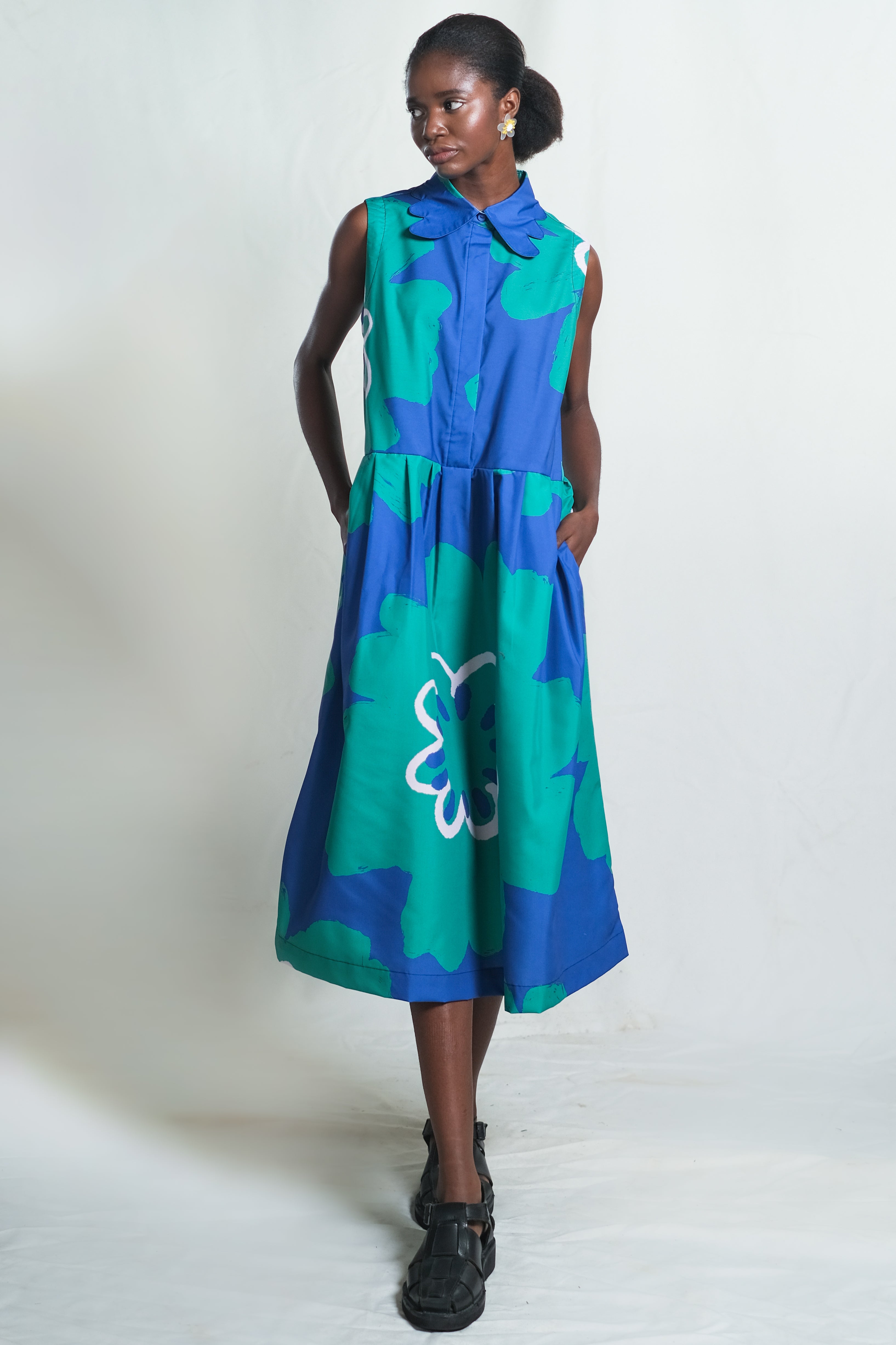 Patricia Midi Dress in Riesling