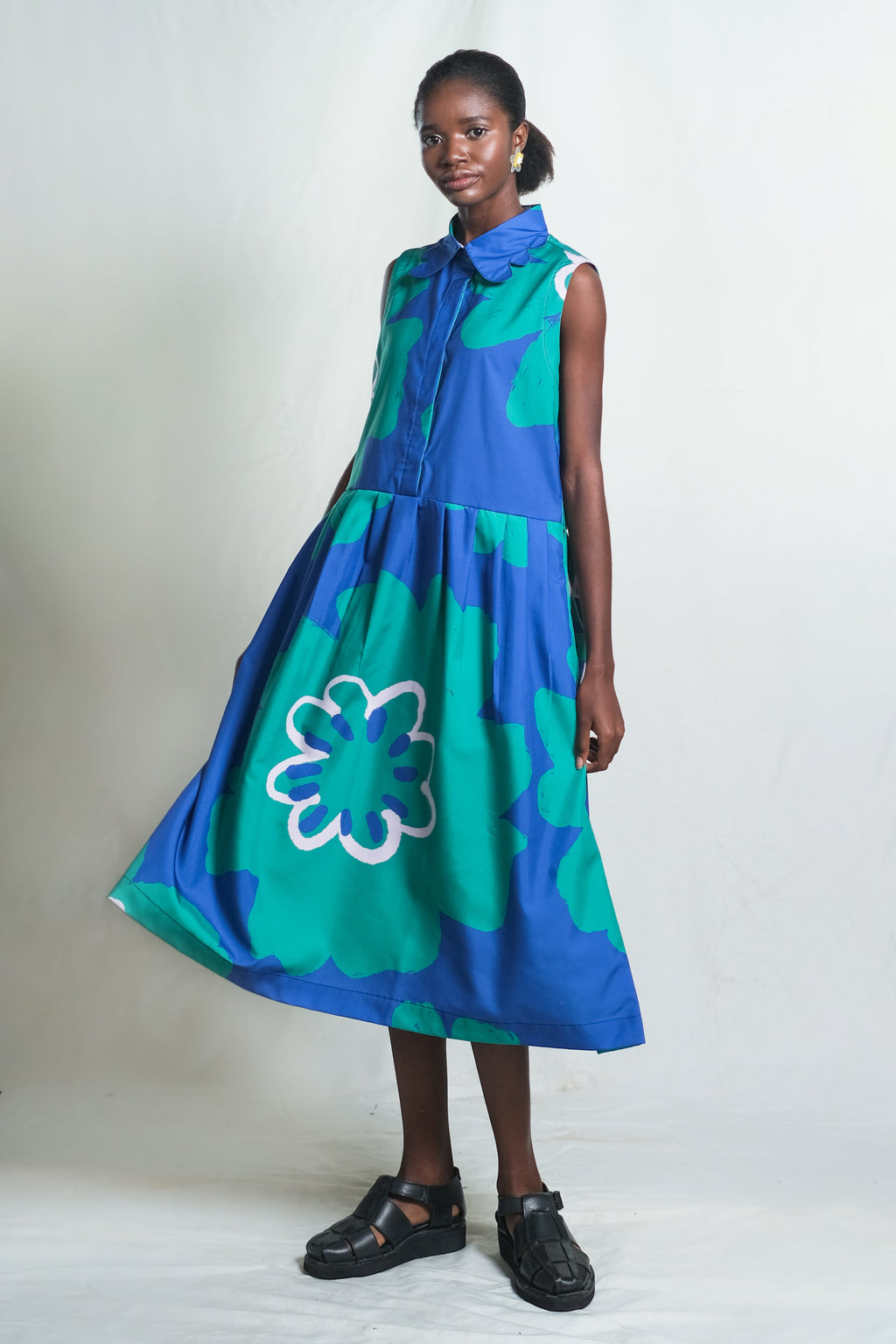 Patricia Midi Dress in Riesling