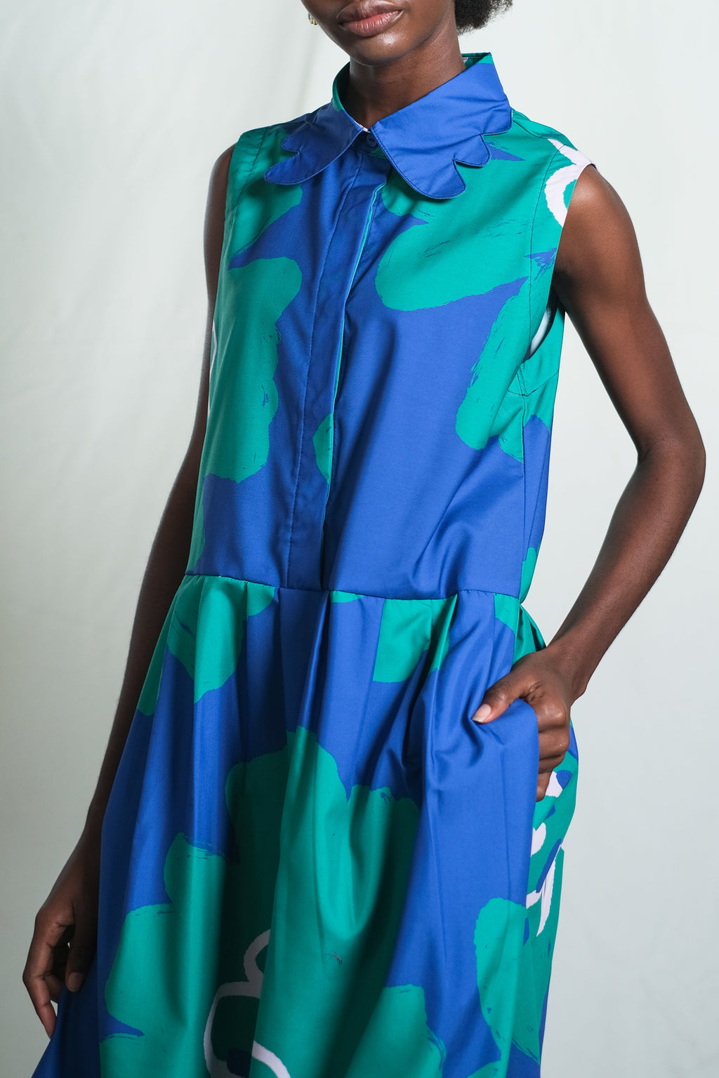 Patricia Midi Dress in Riesling