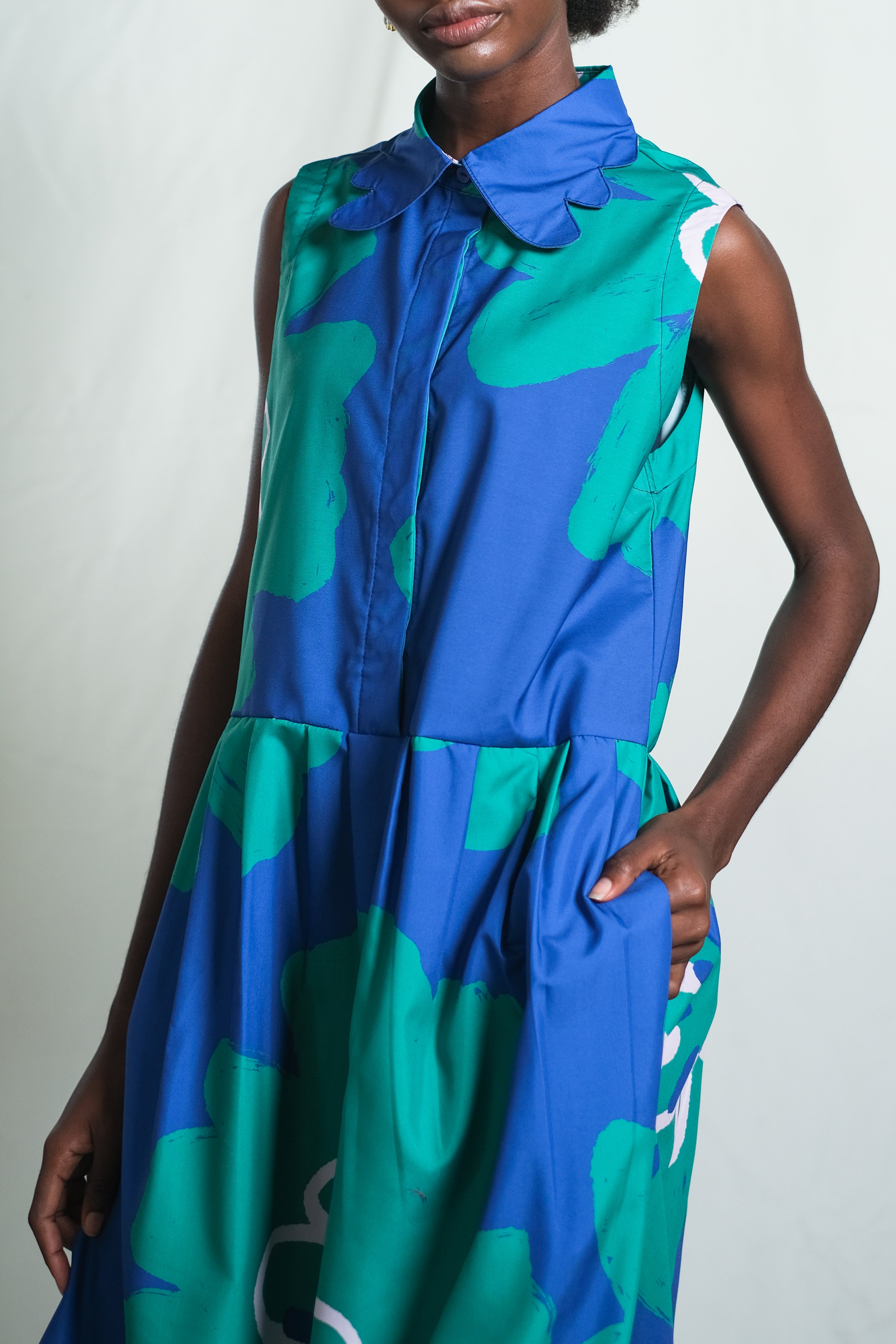 Patricia Midi Dress in Riesling