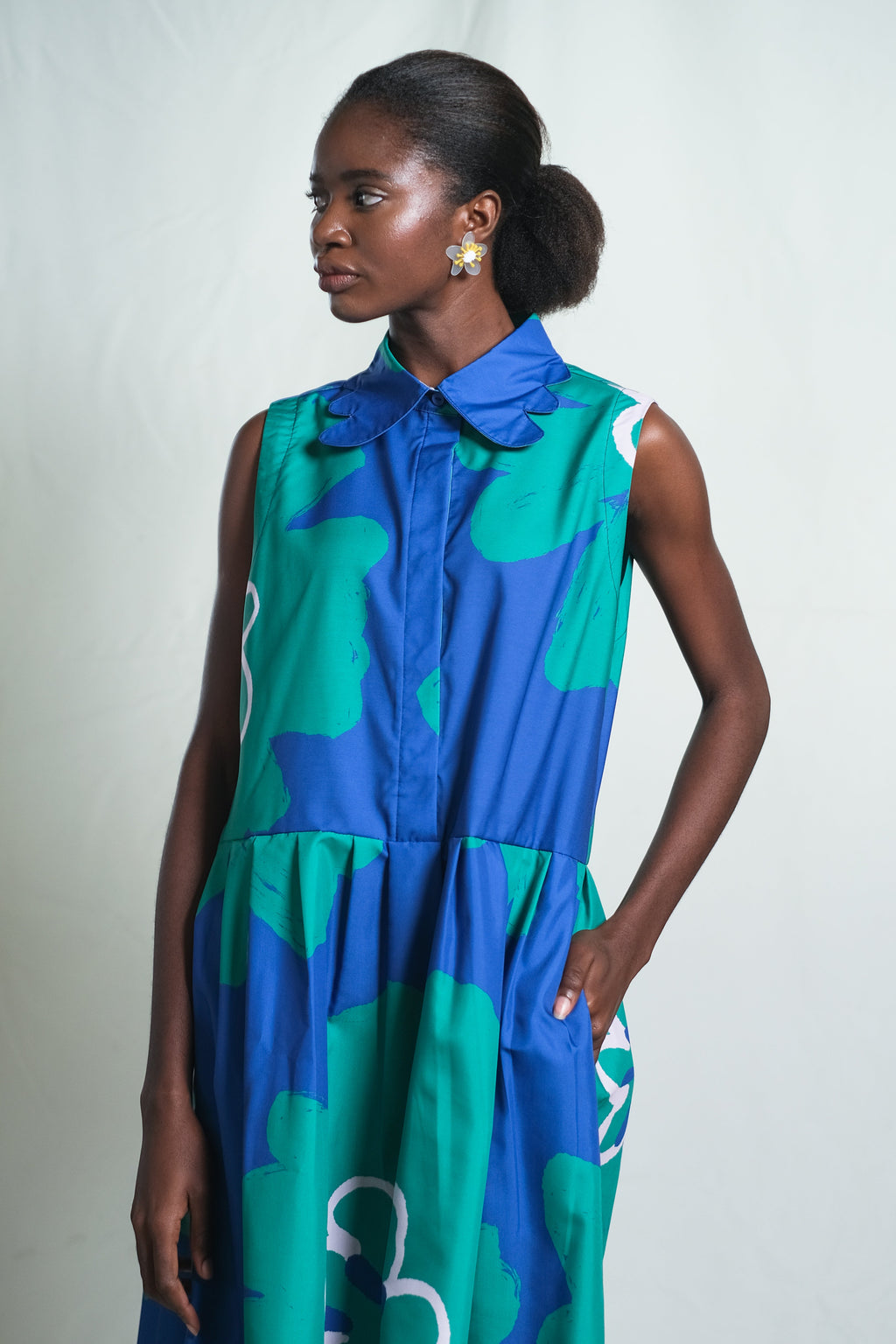 Patricia Midi Dress in Riesling