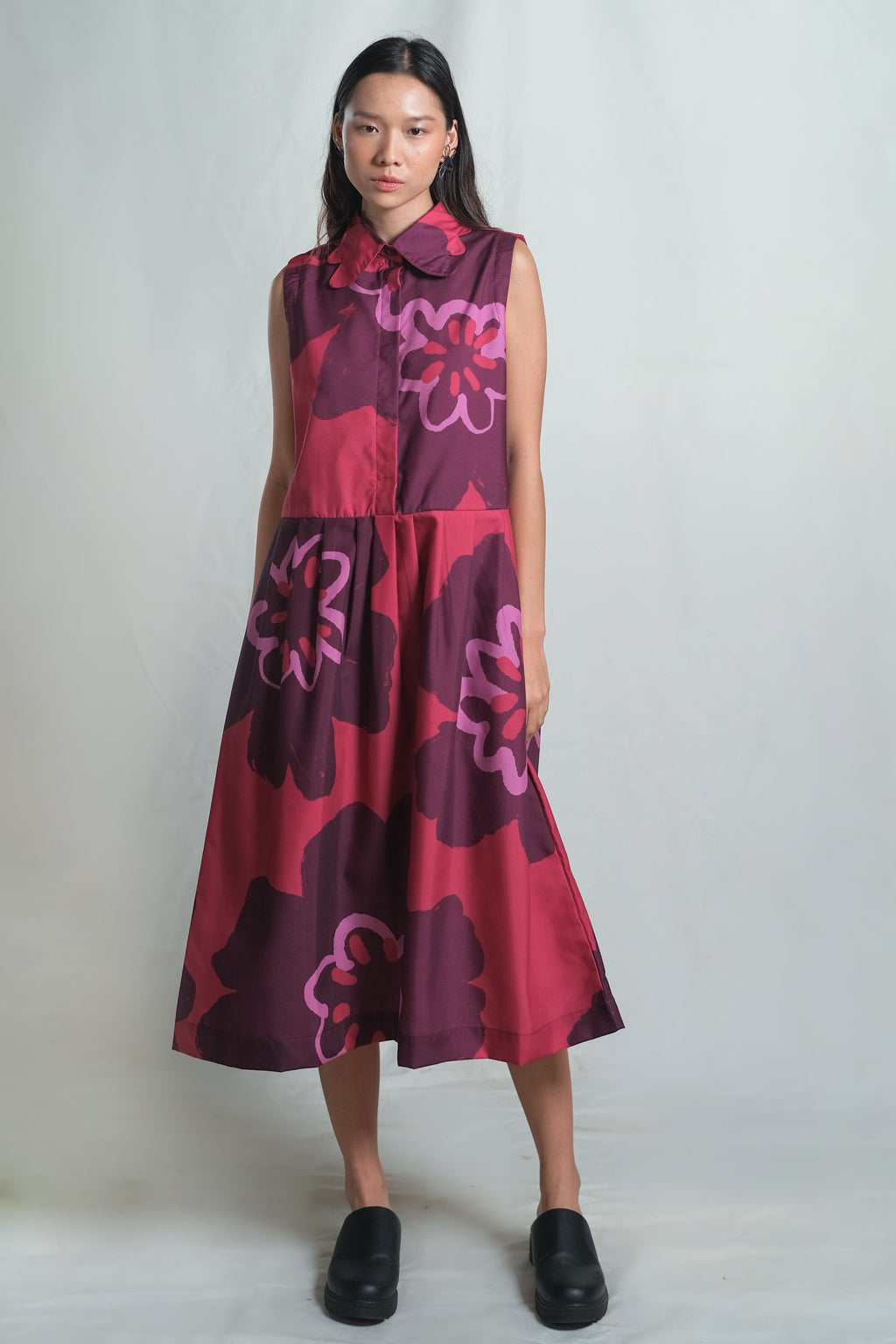 Patricia Midi Dress in Pinot