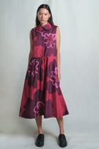 Patricia Midi Dress in Pinot
