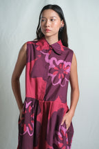 Patricia Midi Dress in Pinot