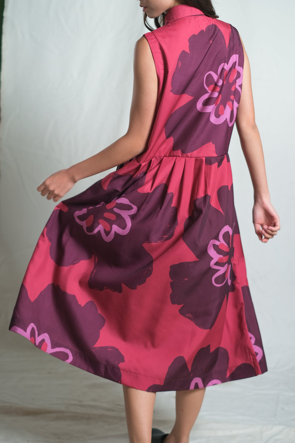 Patricia Midi Dress in Pinot