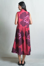 Patricia Midi Dress in Pinot