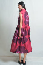 Patricia Midi Dress in Pinot