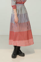 Highball Midi Skirt Aperol