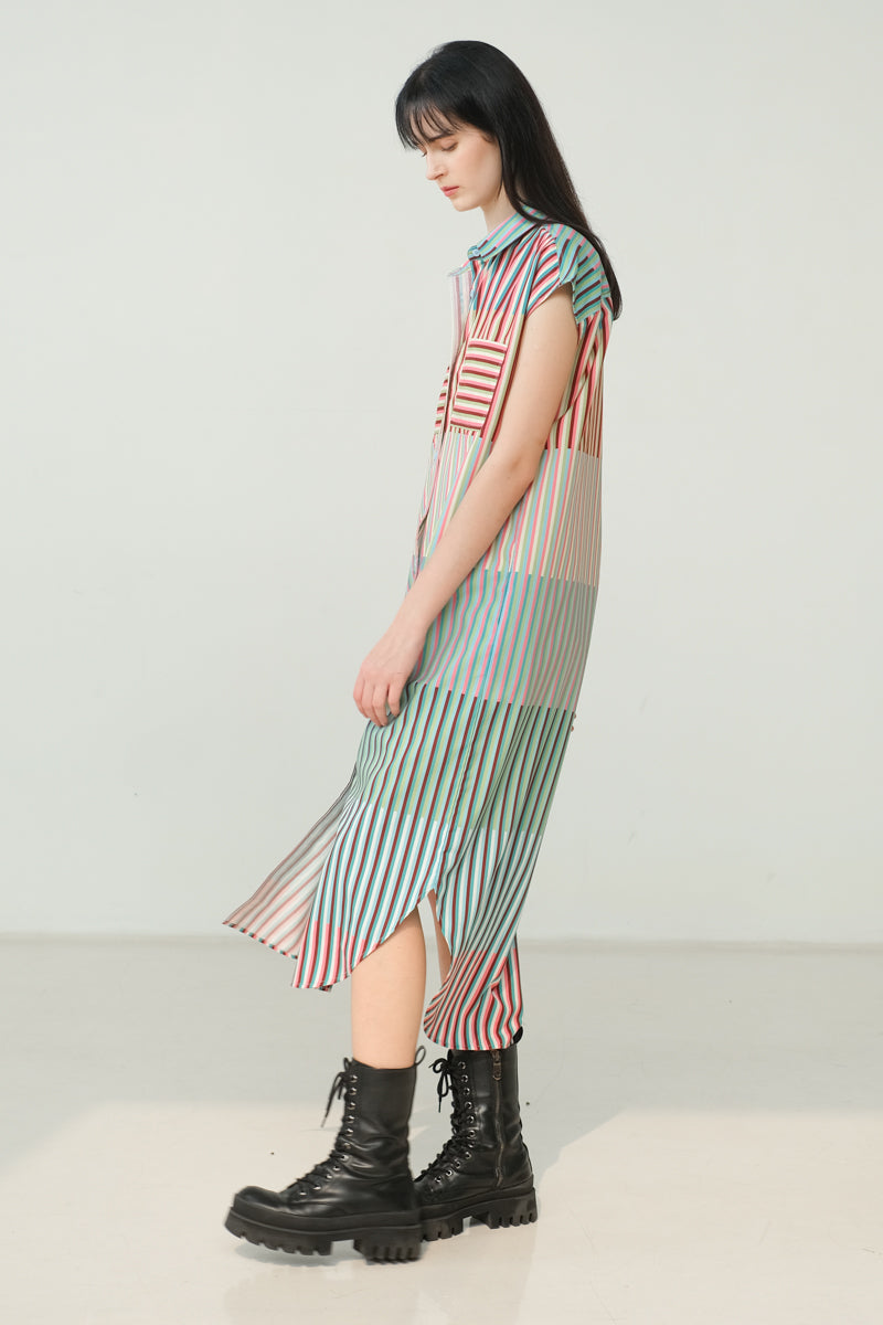 Mimosa Shirt Dress Martini
