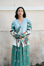 Kina Blazer in Oasea Print
