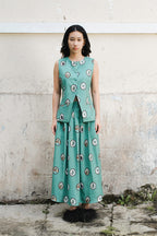 Giana Skirt in Swamp Green