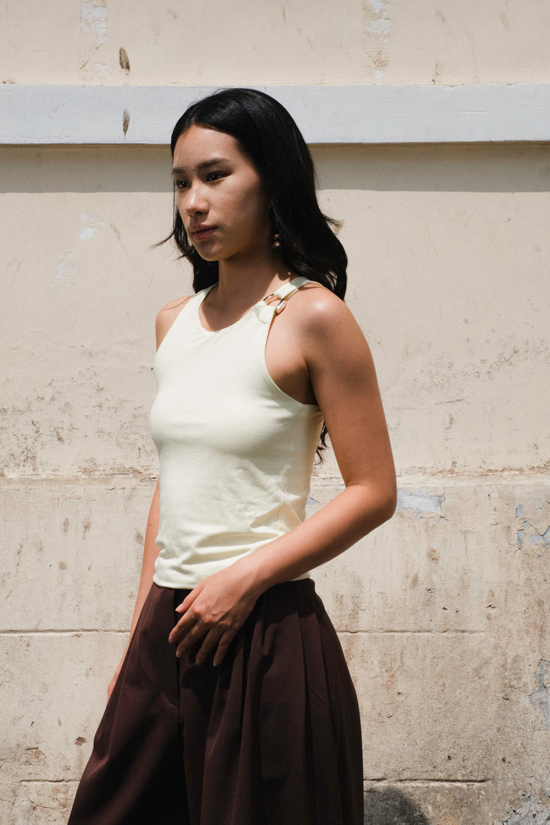 Azu Tanktop in Butter Yellow