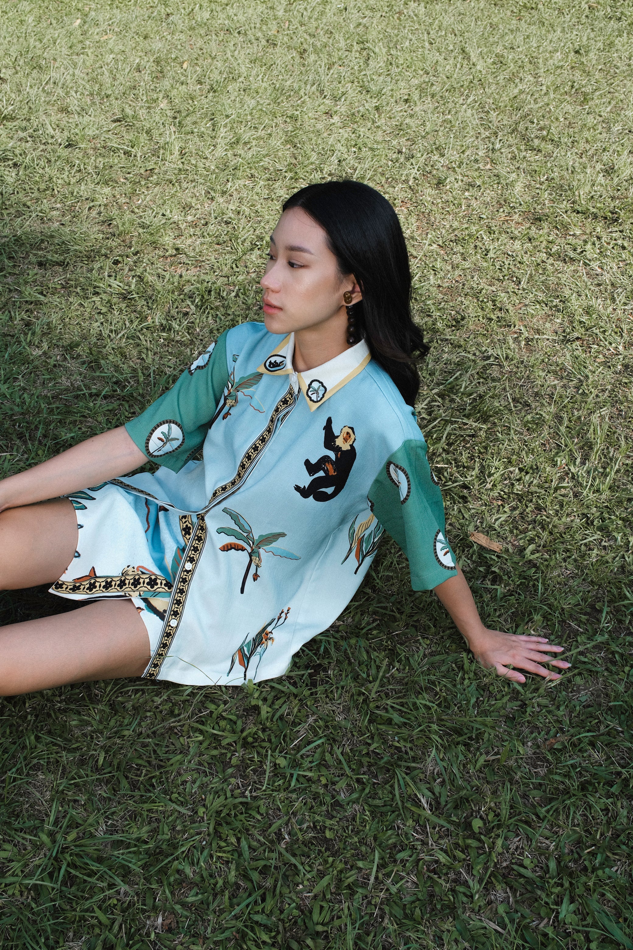 Daintree Skort in Oasea Print