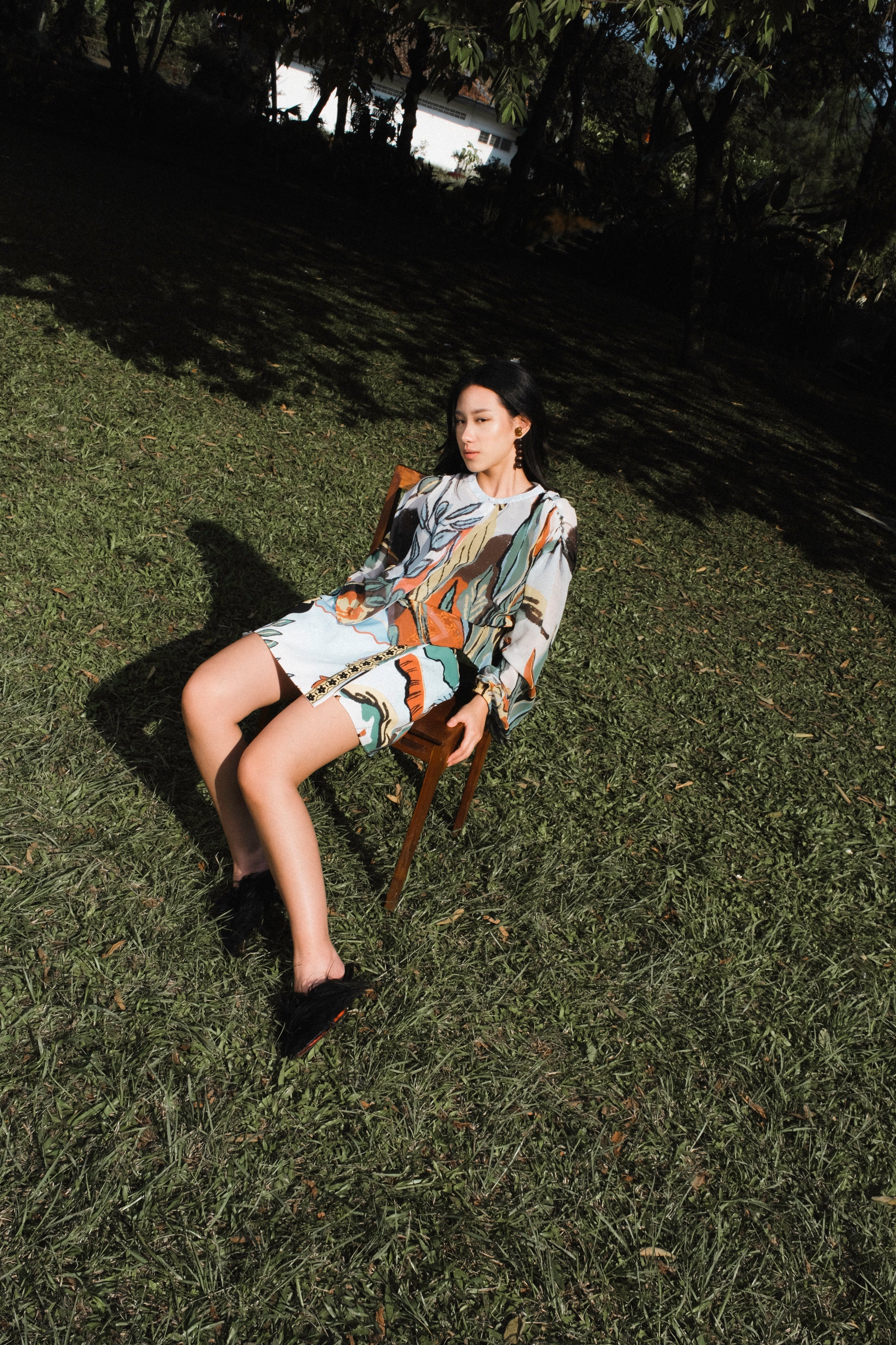 Daintree Skort in Oasea Print