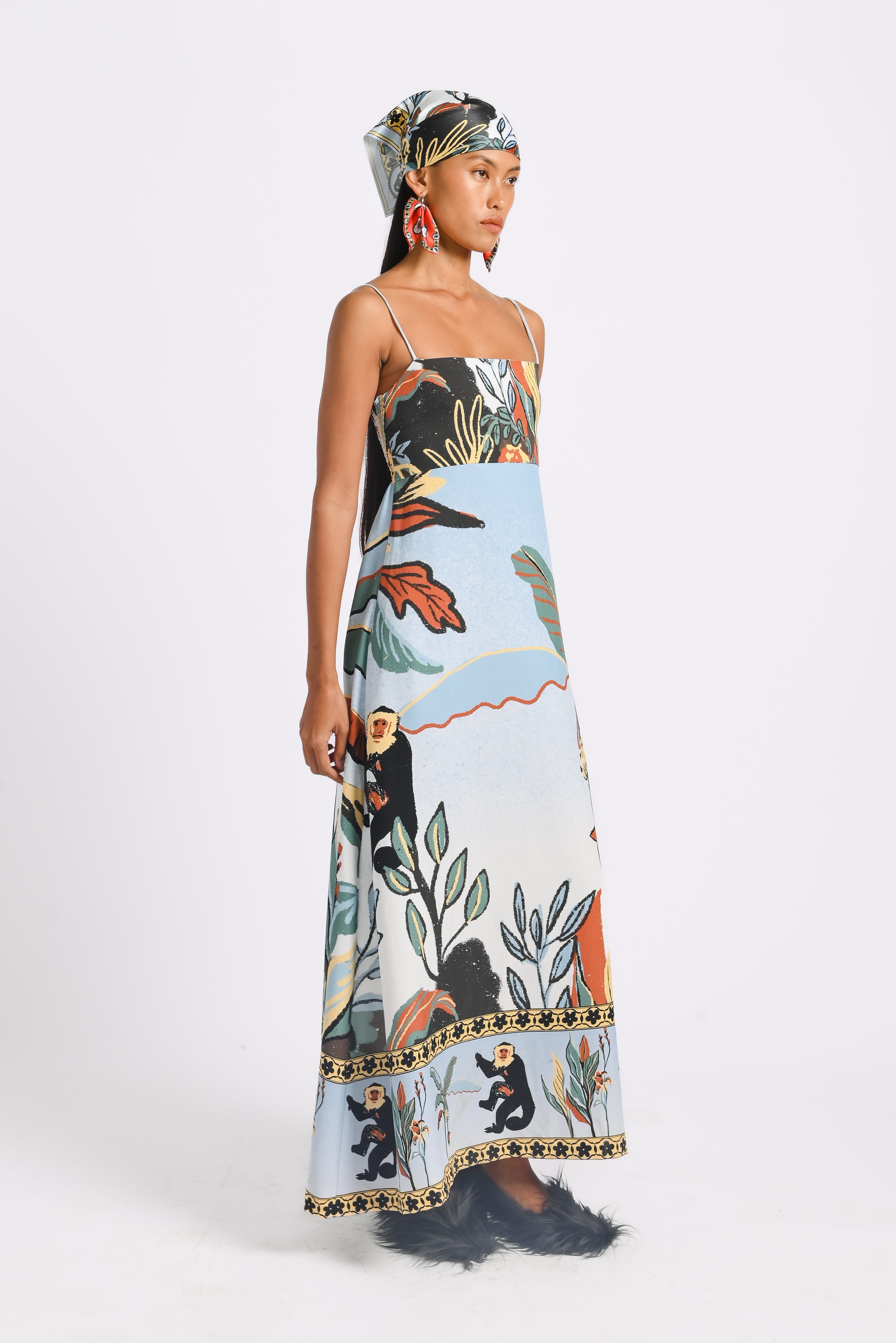 Oasea Scarf in Oasea Print