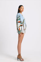 Kina Blazer in Oasea Print
